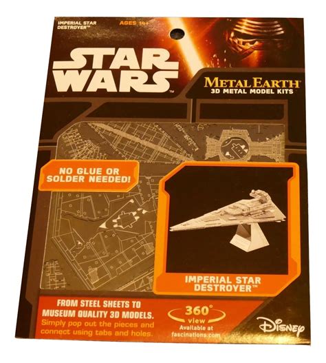 star wars sheet metal model|star wars metal earth kits.